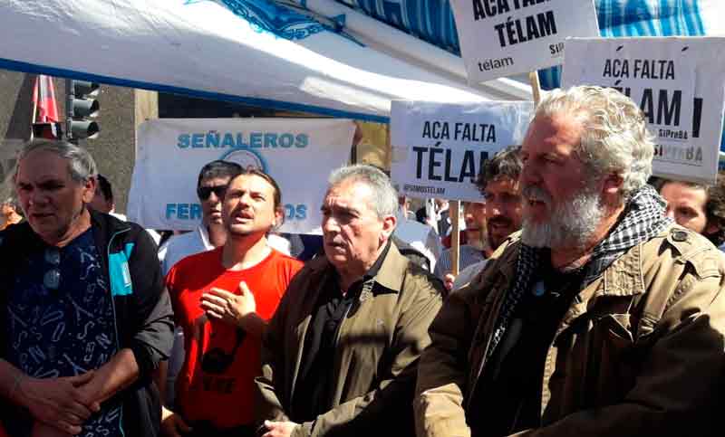 La Ctep protestó frente al Ministerio de Energía