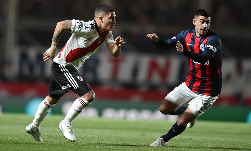 San Lorenzo y River empataron en un buen partido en el Nuevo Gasómetro