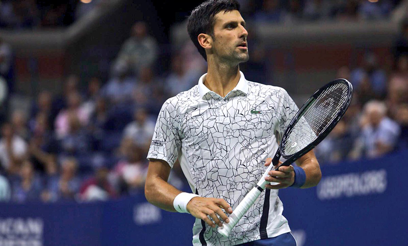 Djokovic barrió a Nishikori y será rival de Del Potro en la final