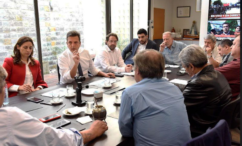 «El Frente Renovador se comprometió a no votar el Presupuesto 2019»