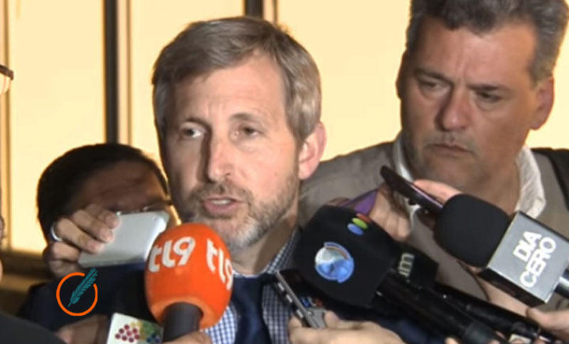 Frigerio dijo que «Caputo habló por teléfono con Macri antes de irse por temas personales»