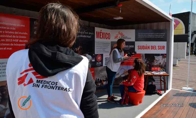 Médicos Sin Fronteras se acerca a los rosarinos con actividades en Plaza Montenegro