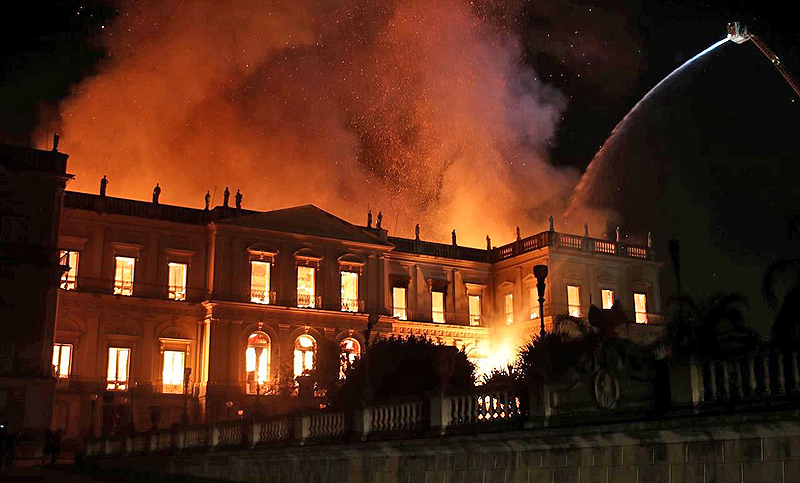 Los ajustes en la mira tras el incendio del Museo Nacional de Rio de Janeiro