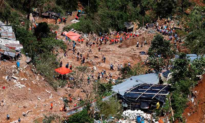 El balance de víctimas del tifón Mangkhut en Filipinas asciende a 74 muertos