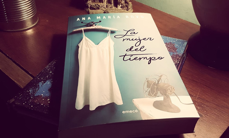 Ana María Bovo presenta en Rosario “La mujer del tiempo”, su último libro