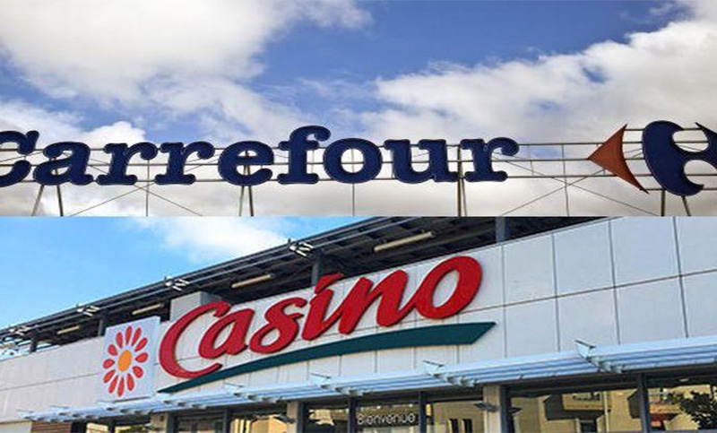Carrefour y grupo Casino, envueltas en polémica por opción de compra en Francia