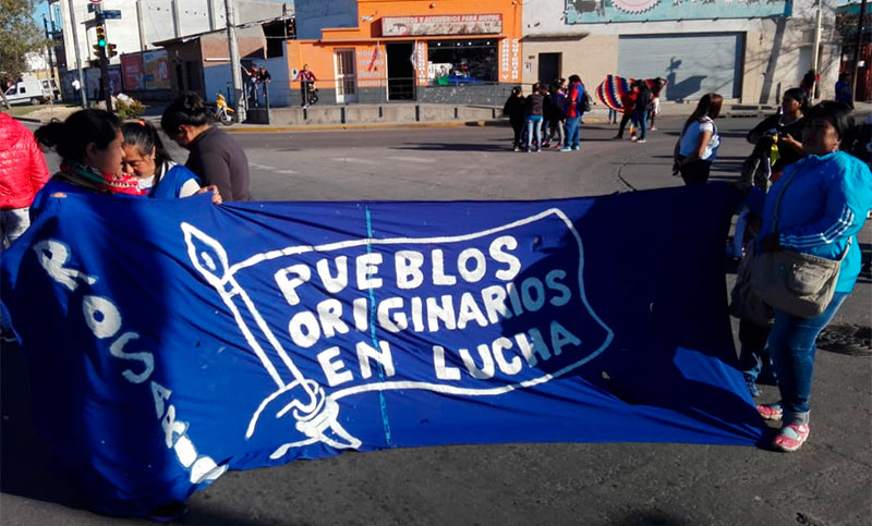 La comuidad Quom se manifestó en repudio por la muerte de Ismael Ramírez