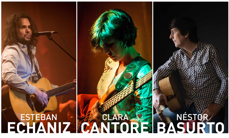 Basurto, Cantore y Echaniz presentarán nuevas canciones tras sus pasos por Europa