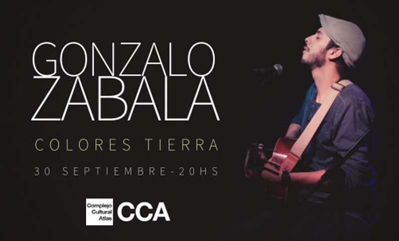 Gonzalo Zabala presenta su show Colores Tierra