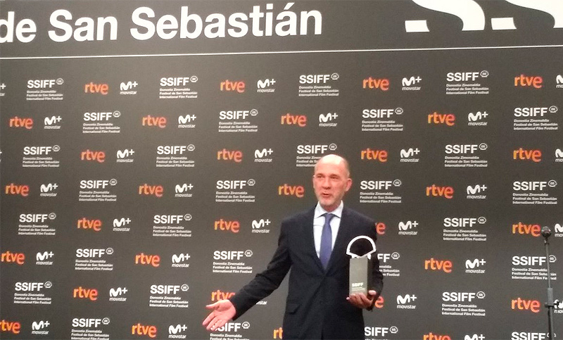 Darío Grandinetti, premiado como mejor actor en San Sebastián