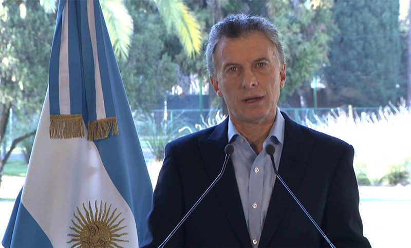 Macri dijo que «es un momento difícil» pero confía en una «recuperación»