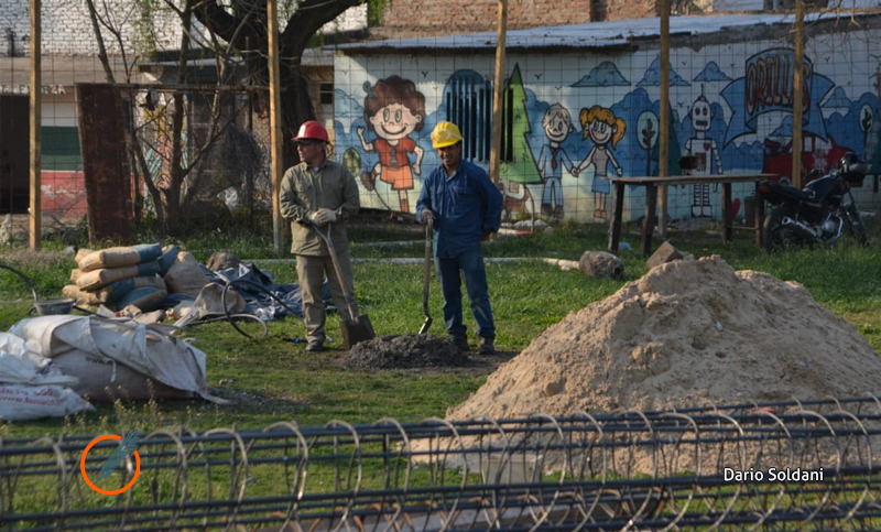 Comenzó la obra de transformación del barrio La Sexta