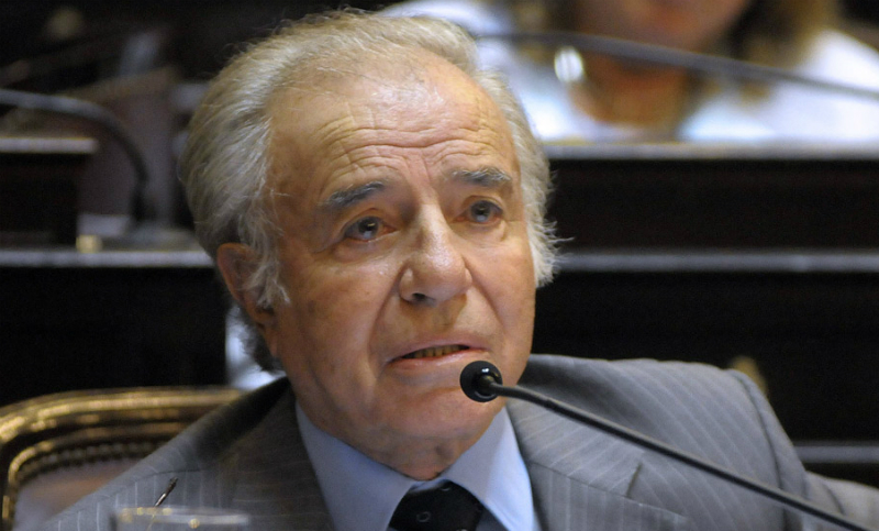 Apelan ante la Corte Suprema el cierre de la causa a Menem por contrabando