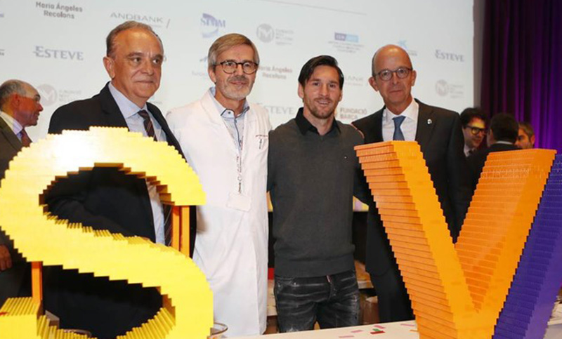 Messi colabora en la construcción de un centro de tratamiento del cáncer infantil