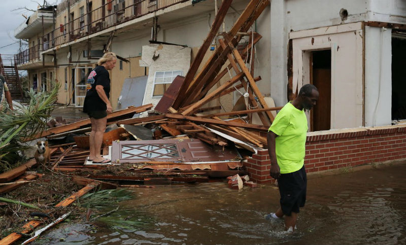 Se elevan a once las muertes por el huracán Michael