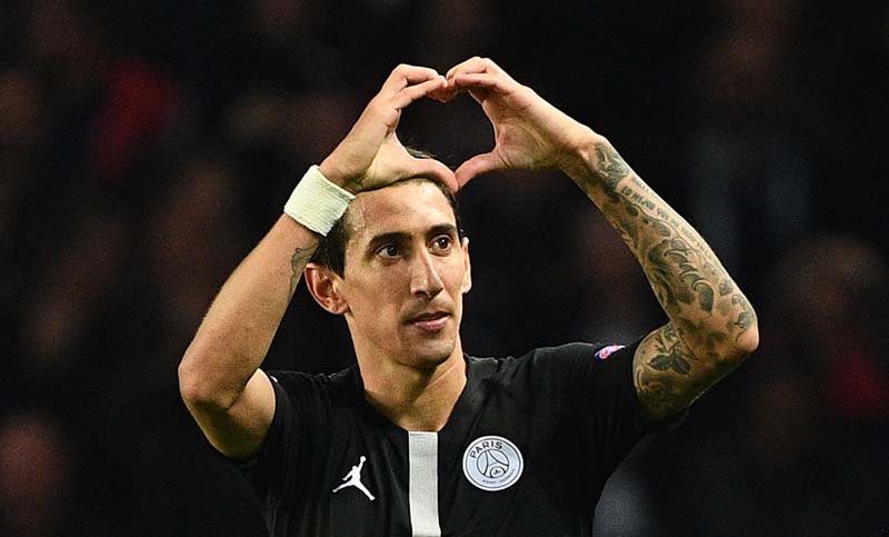Di María salvó de la derrota a PSG en la Liga de Campeones