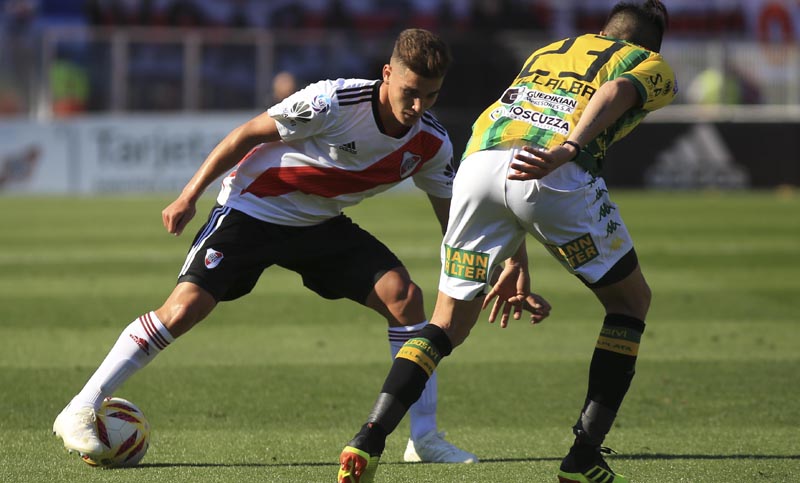 River jugó con un equipo alternativo y le ganó con lo justo a Aldosivi