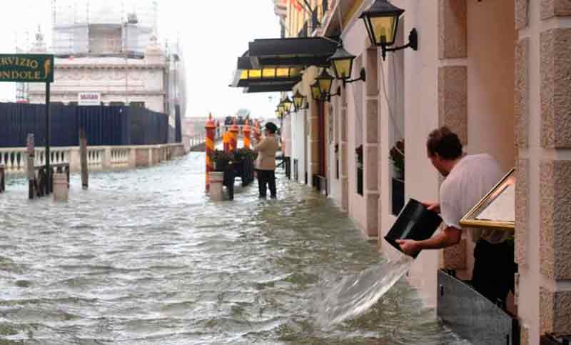 Impactantes fotos del temporal que eleva a ocho el número de muertos en Italia