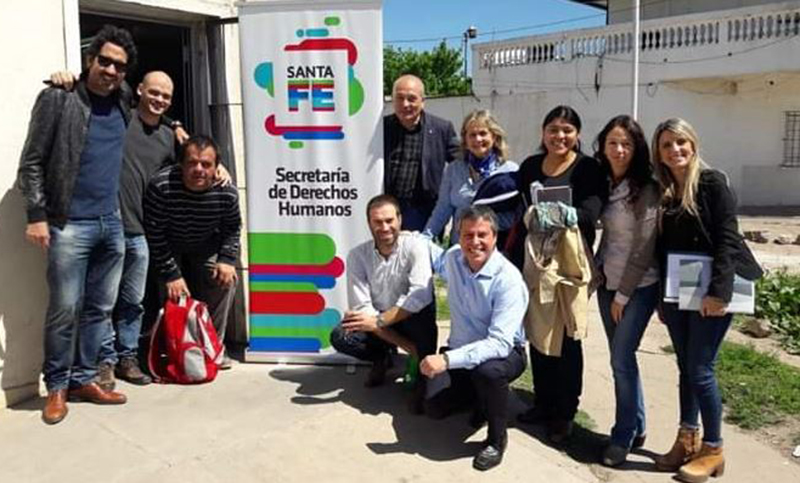 La Secretaría de Derechos Humanos realiza intervenciones en barrios de la ciudad