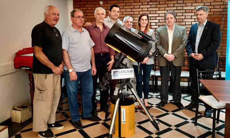 Casilda cuenta con un nuevo telescopio