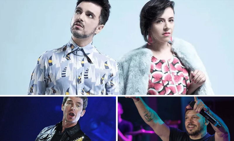 Gallagher, Residente y Miranda! son las atracciones del fin de semana