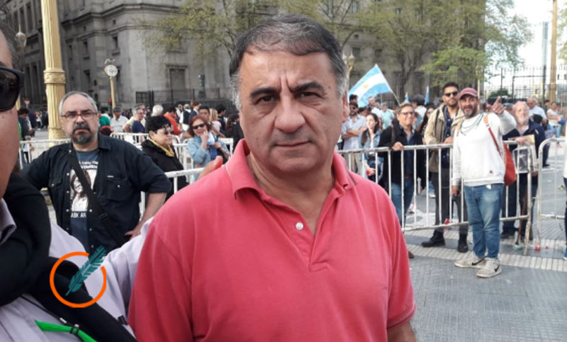 Edgardo Depetri dijo que este «es un gobierno de Ceos, cínicos y ricos»