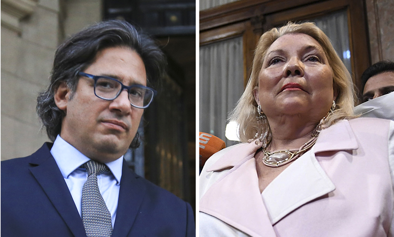 Carrió le respondió a Garavano por sus dichos sobre el posible desafuero de Cristina