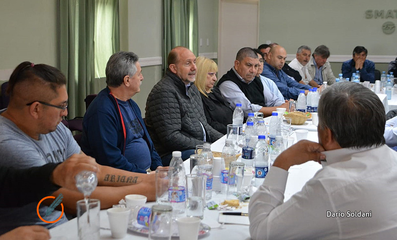 Gremios de la región se reunieron con el senador Omar Perotti