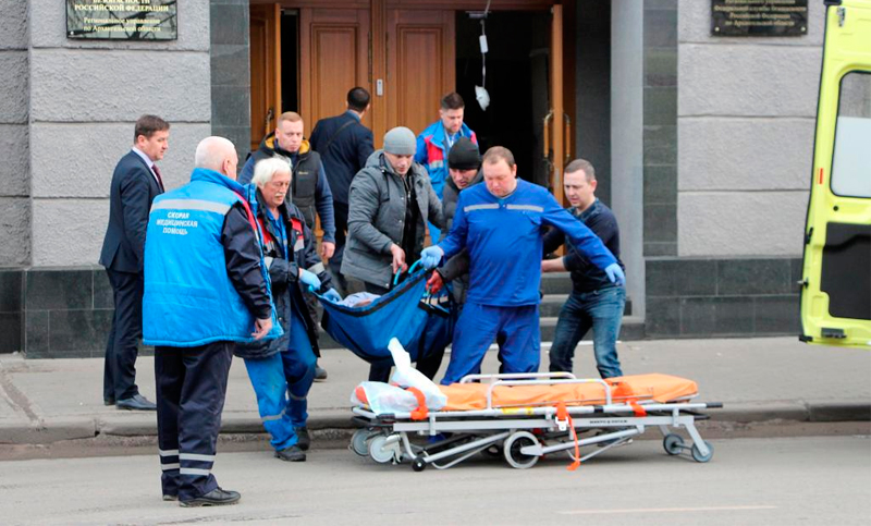 Ataque suicida de un adolescente contra el servicio de seguridad en Rusia