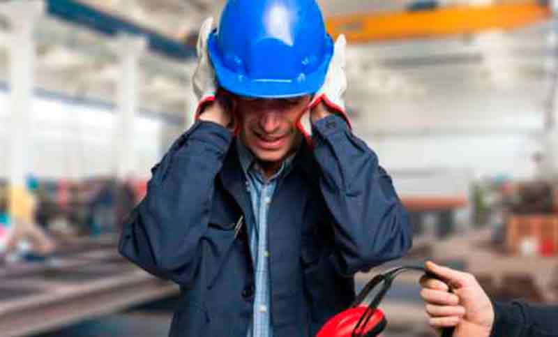 El ruido excesivo en el trabajo puede afectar la audición y el desempeño laboral