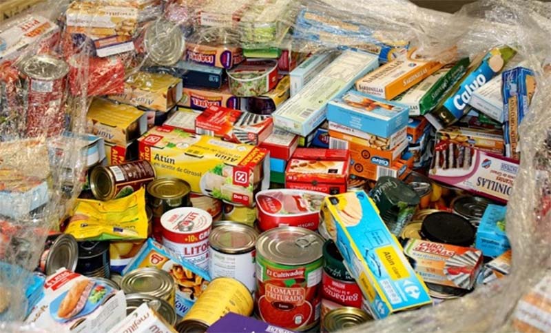 Proponen incentivos para que los grandes comercios donen alimentos