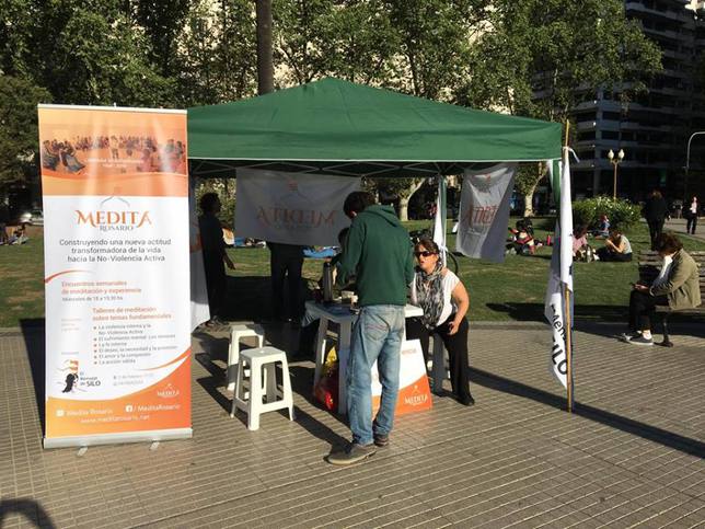 Comenzó la campaña Medita Rosario para «cambiar la actitud y transformar la vida»