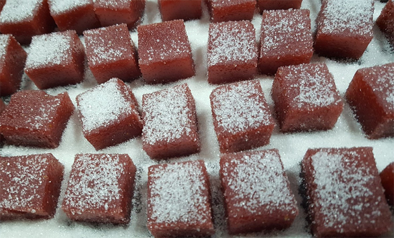 Bombones de frutilla