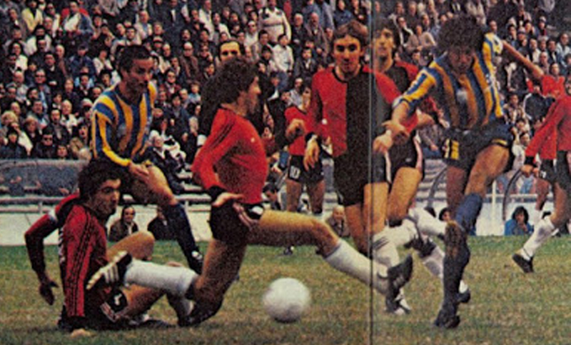 El último cruce local con triunfo canalla: el Nacional 1983