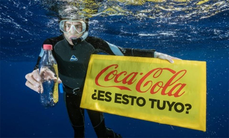 Coca Cola, Pepsi y Nestlé son las empresas que más contaminan los océanos con plástico