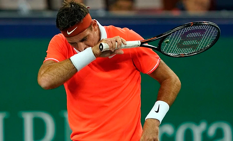 A pesar de su lesión, Del Potro se mantiene entre los cuatro primeros