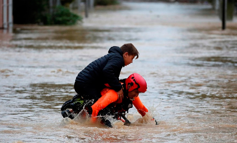 Las inundaciones en Francia dejan al menos trece muertos