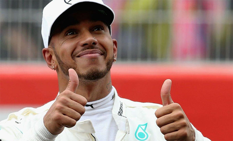 Hamilton, cerca de igualar la marca de Fangio