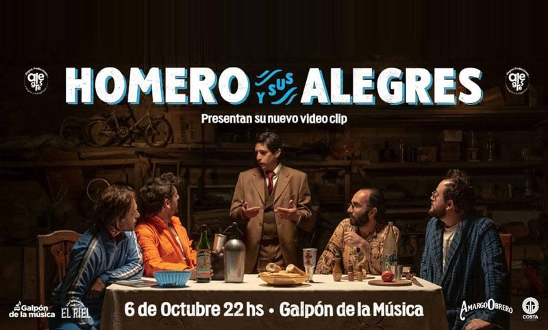 Homero y sus Alegres preestrena videoclip de “Sacate a bailar solx”