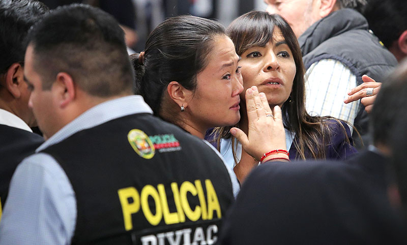 Dictaron tres años de prisión para la dirigente opositora Keiko Fujimori