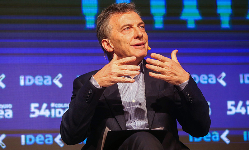 Macri: «El populismo es muy tentador, pero es como una borrachera»