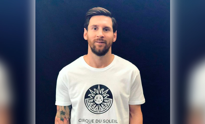 Messi confirmó que el Cirque du Soleil le dedicará un espectáculo