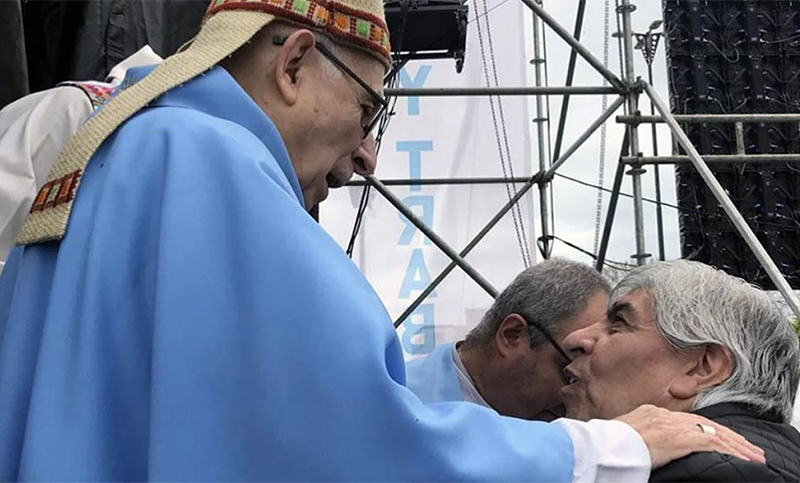 La Iglesia despegó al Papa de la misa con sindicalistas en Luján