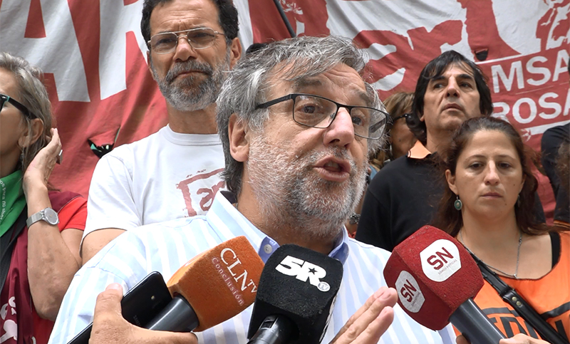 Amsafe, Siprus y ATE marcharon para enfrentar el ajuste y por la reapertura de paritarias