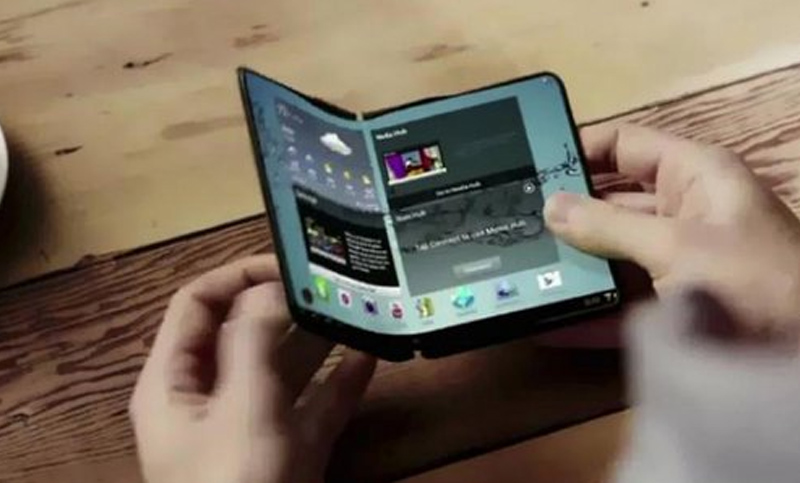 El futuro del celular viene en formato de pantallas plegables