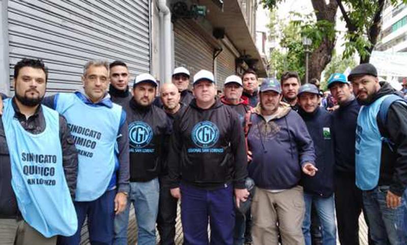 El gremio de trabajadores químicos lanzaron un plan de lucha en reclamo de paritarias