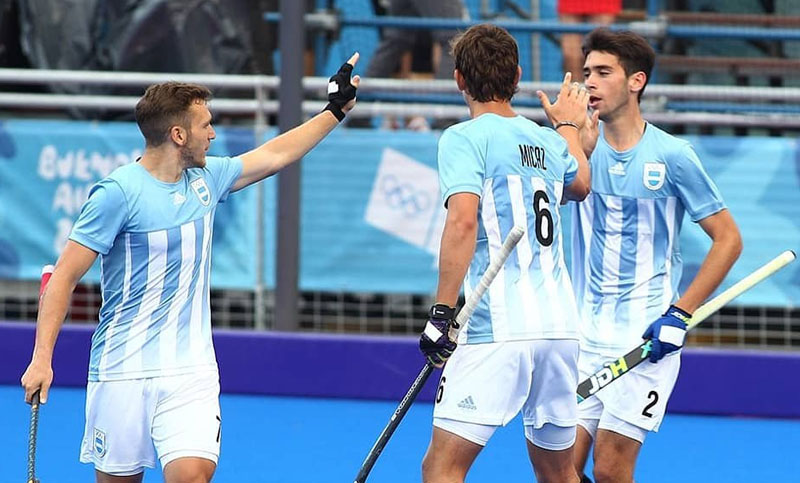 Primera medalla rosarina en los Juegos Olímpicos de la Juventud con el hockey 5