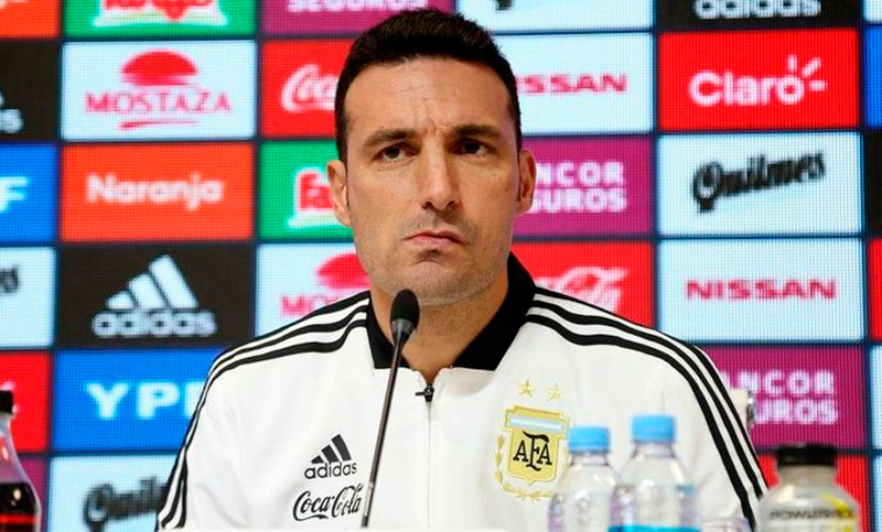 Scaloni, satisfecho con el equipo pese a la derrota argentina ante Brasil