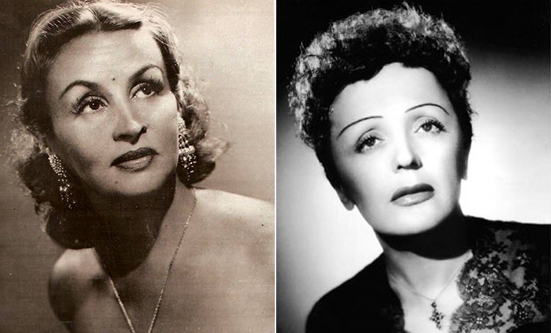 Un día entre Tita y la Piaf