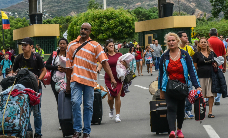 El número de migrantes venezolanos sigue en aumento
